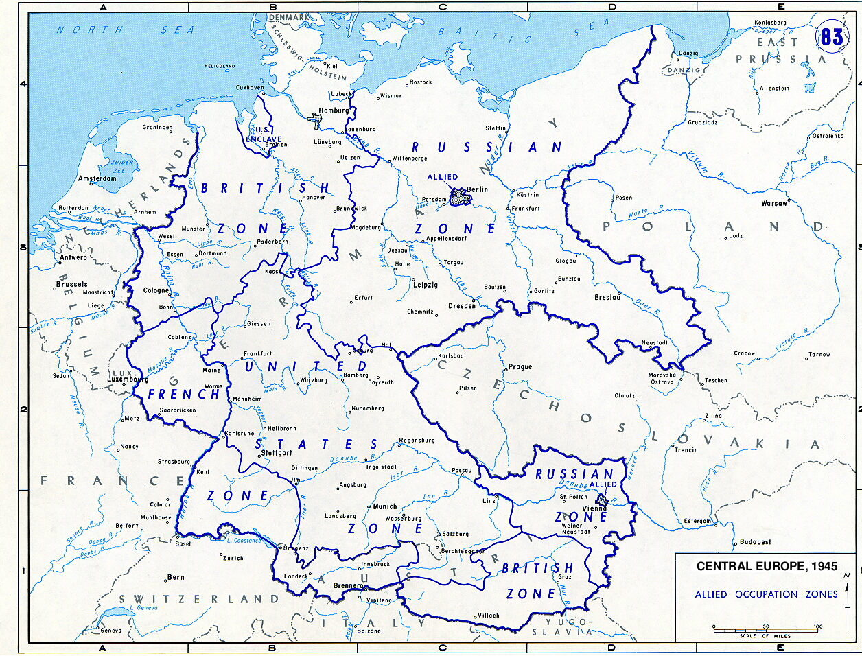 1945 occupied germany after the surrender k7_851945